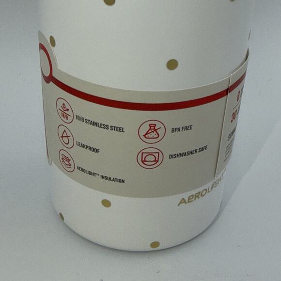 🎄❄️ Frost Polka Dot - Stanley 16oz AeroLight Bottle 🔥 Target Exclusive! - Picture 5 of 8